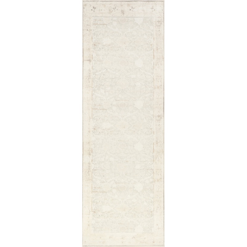 Karla Vintage Medallion Washable Rug | Beige