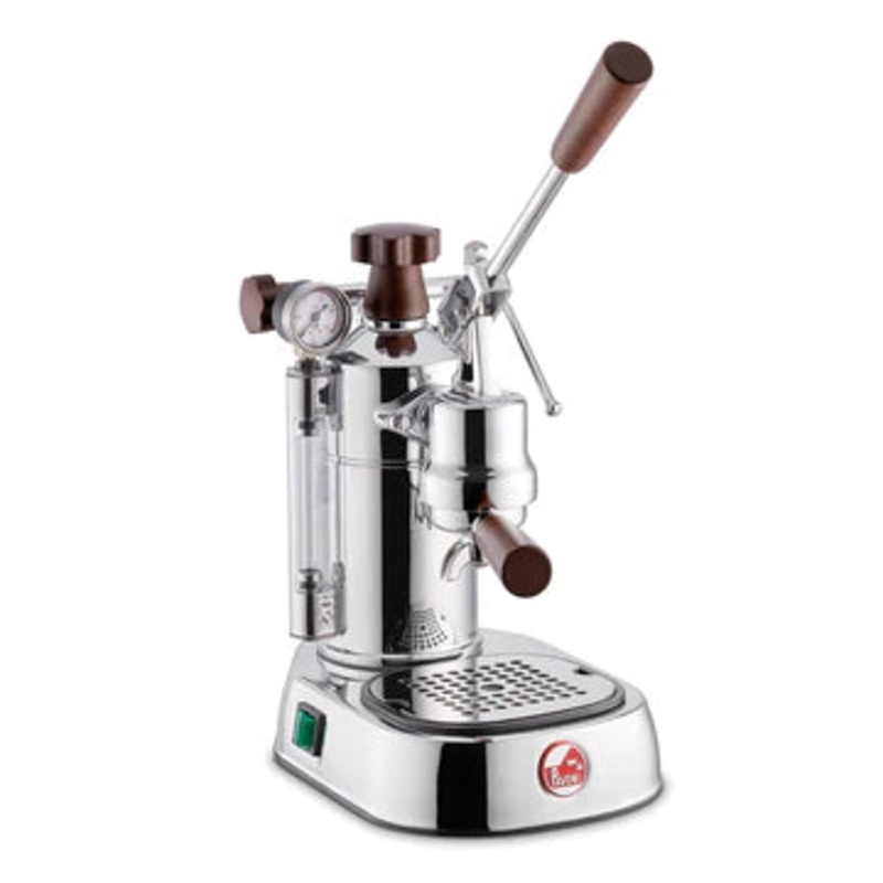 La Pavoni Professional – Chrome with Wood