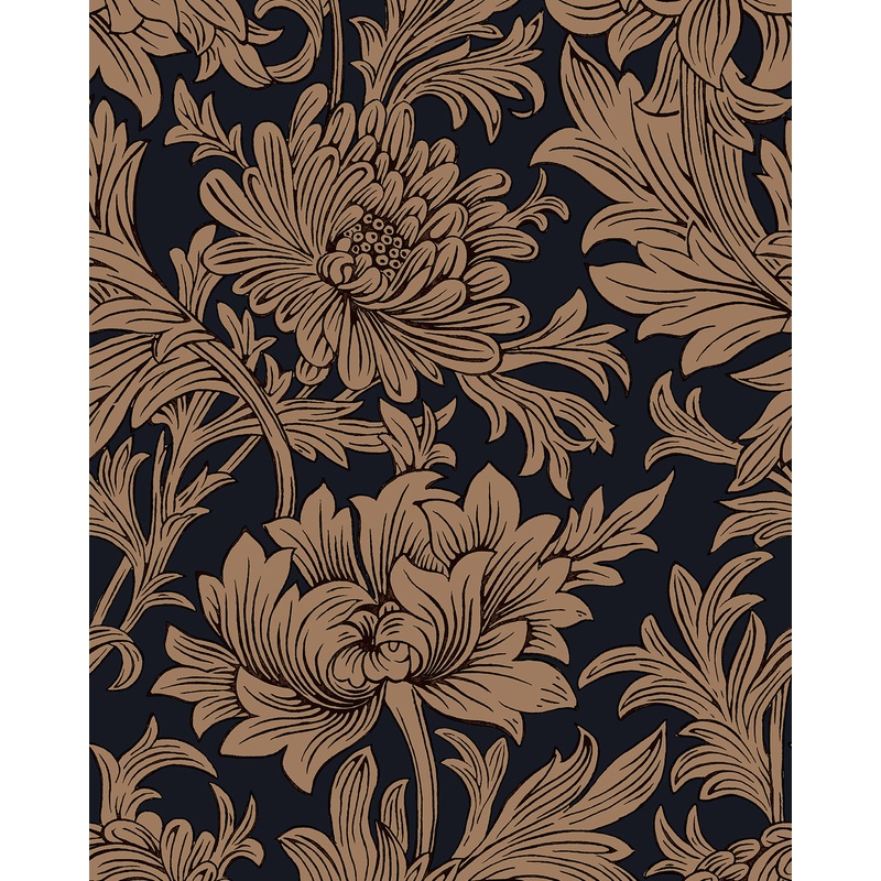 Morris & Co. x McGee & Co. Chrysanthemum Wallpaper
