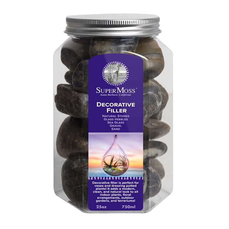 SuperMoss Decorative Filler Stones, Tiger’s Eye, 25oz Jar