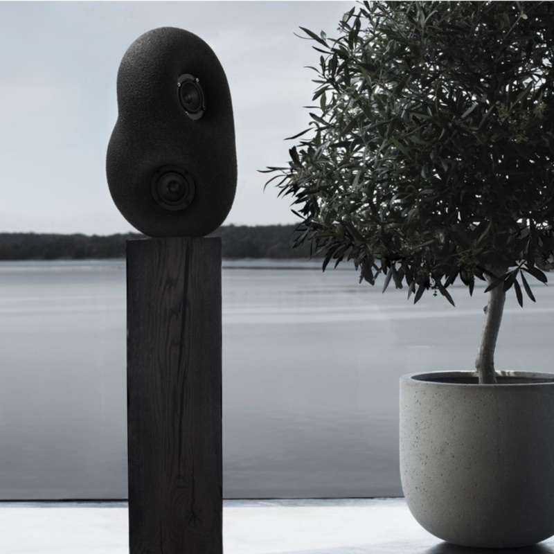 Transparent Acoustic Sculpture Speaker