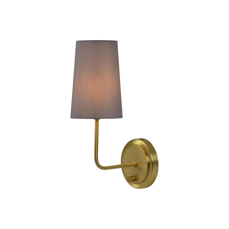 FLOOR MODEL – Hannah Brass Wall Sconce