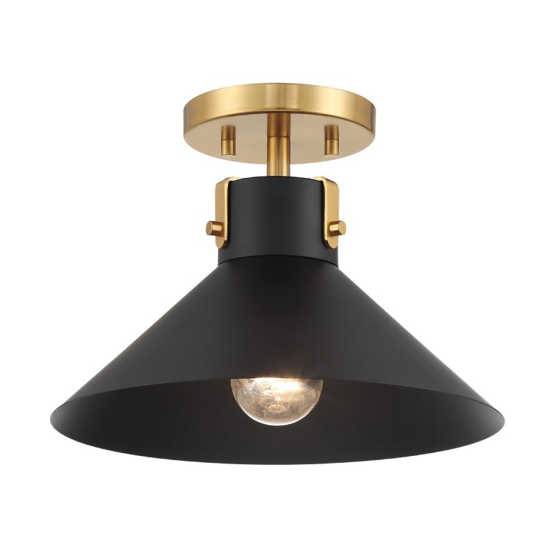 Savoy House M60078 1-lt 12″ Semi-Flush Mount