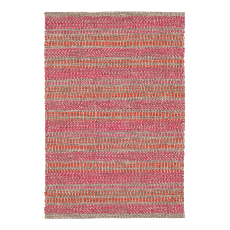 Sooner Than Later Handwoven Indoor/Outdoor Rug | Pink