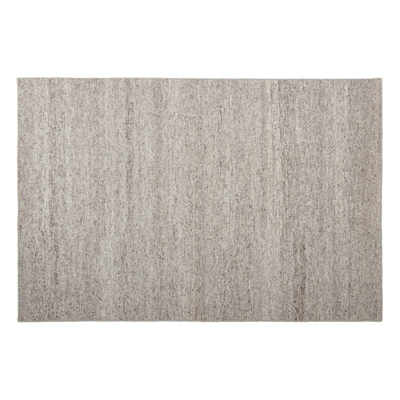 Wool Soumak Rug in gray – Custom