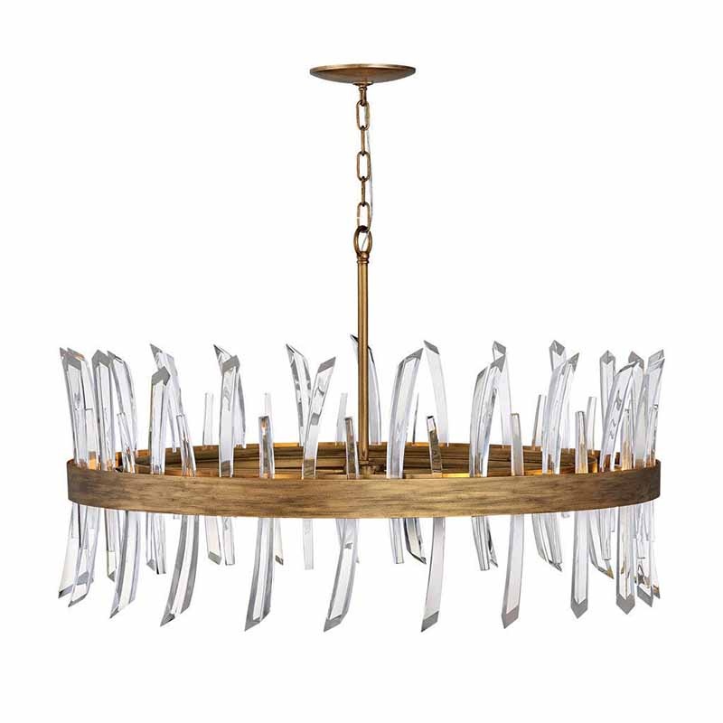 Fredrick Ramond FR30905 Revel 10-lt 36″ LED Chandelier