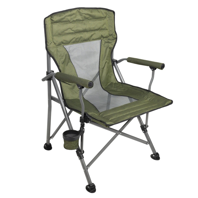 HCF Outdoor Products Company Four Season Oversize Deluxe Sports Arm Chair, Green