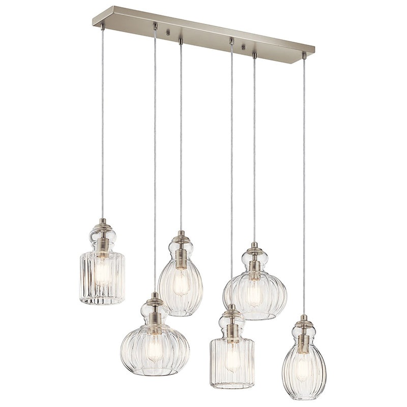 Kichler 43950 Riviera 6-lt 36″ Chandelier