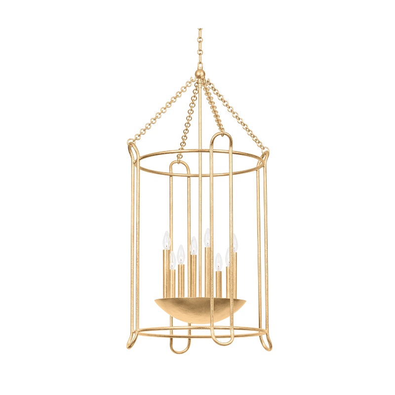 Troy F4625 Lassen 8-lt 24″ Pendant