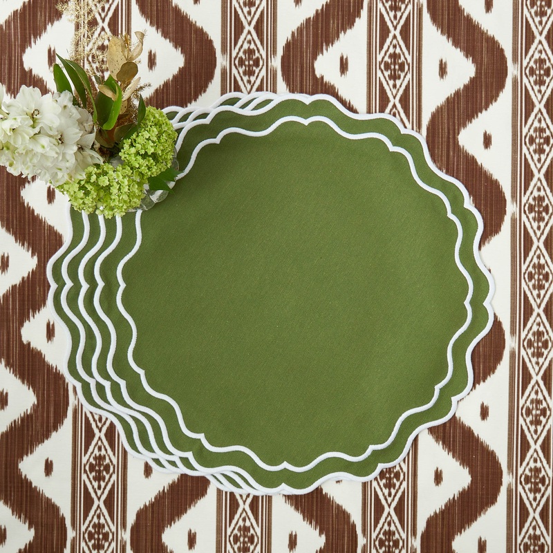 Katherine Green Placemats (Set of 4)