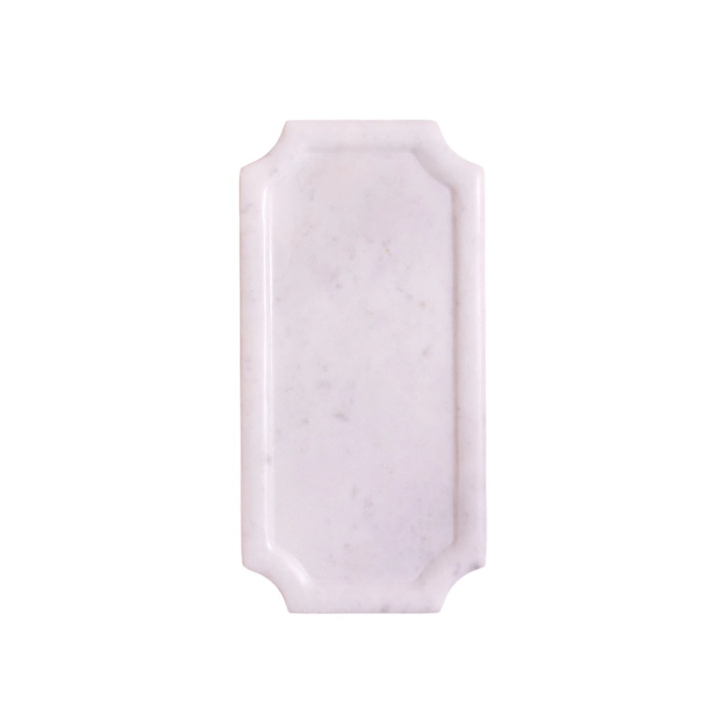 White Marble Framed Board, Rectangle