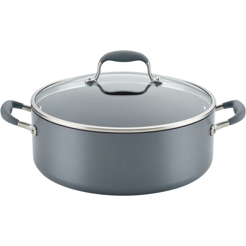 Anolon Advanced Home Hard-Anodized Nonstick Wide Stock Pot/Stockpot