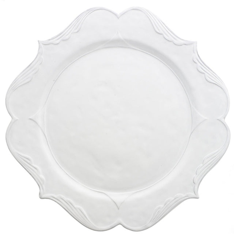 ARTE ITALICA: Bella Bianca Filigree Charger