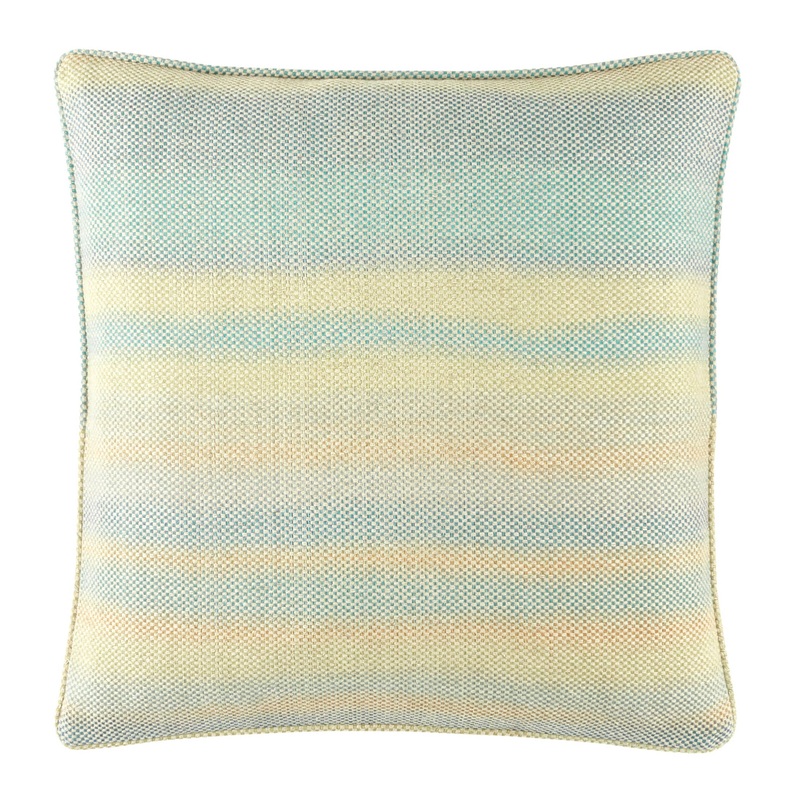 Mirage Stripe Decorative Pillow Cover | Blue