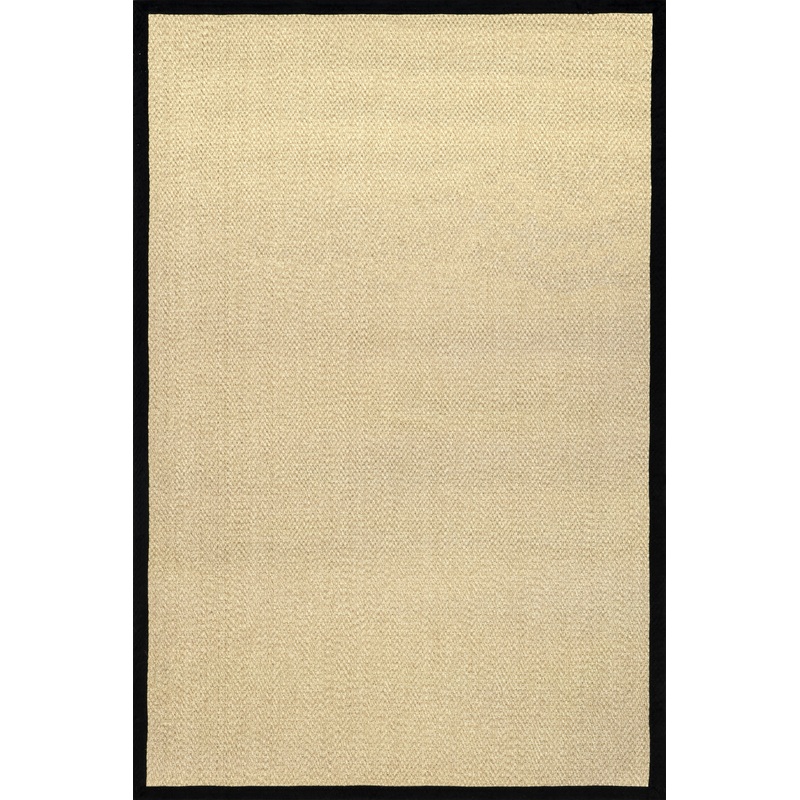 Naida Faux Seagrass Indoor/Outdoor Rug | Black