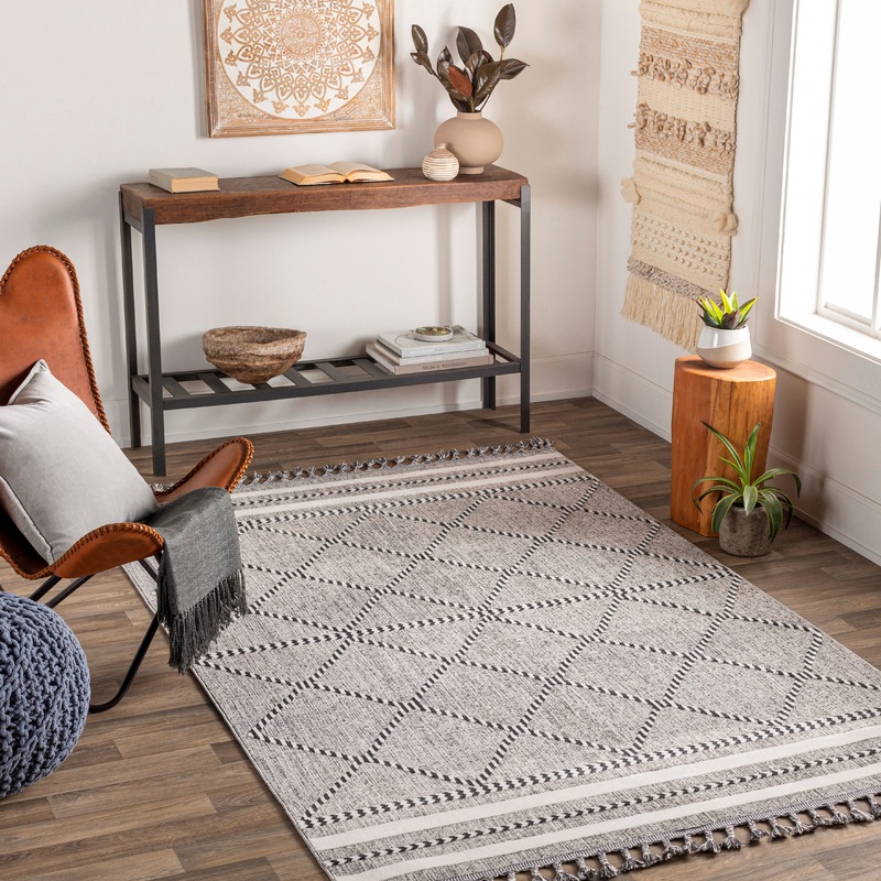 Palermo 30853 Machine Woven Synthetic Blend Indoor Area Rug by Surya Rugs