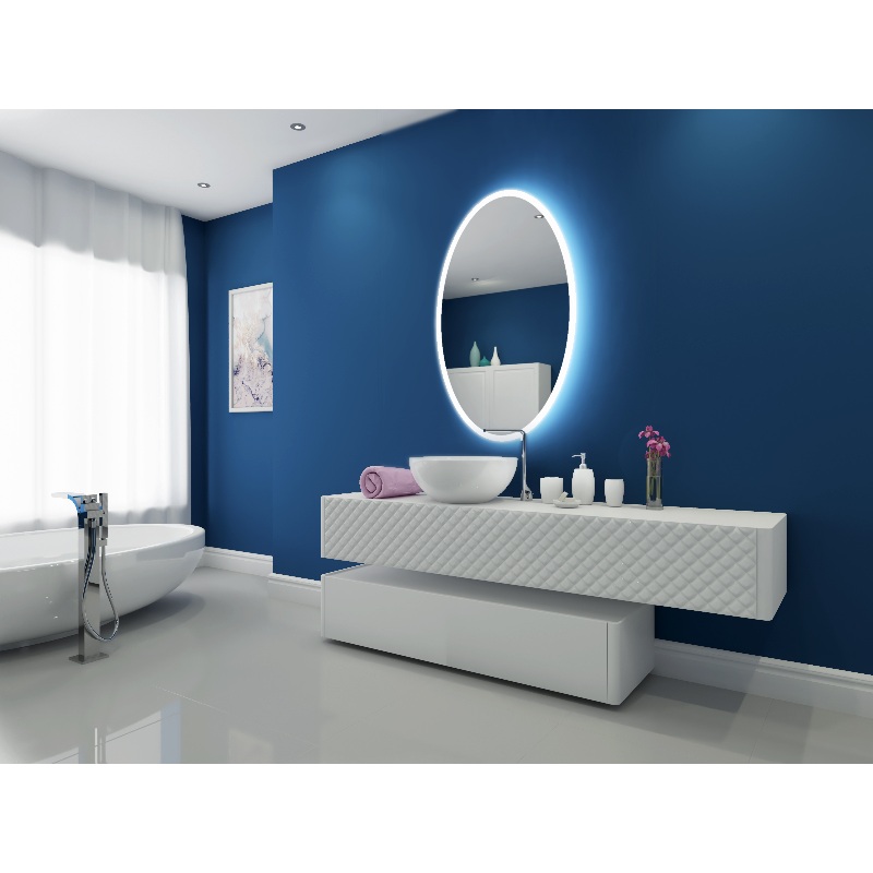Paris Mirror Oval 30 x 48 Oval LED Illuminated Mirror