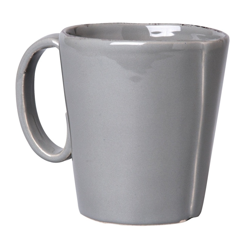 VIETRI: Lastra Gray Mug