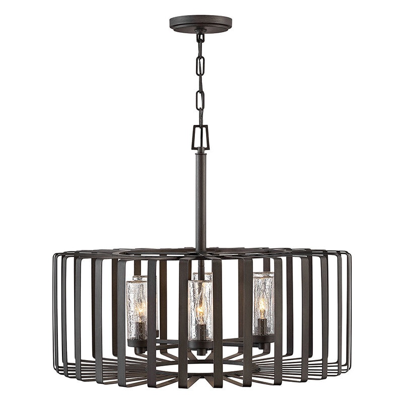Hinkley 29505 Reid Large 6-lt 28″ LED Outdoor Pendant