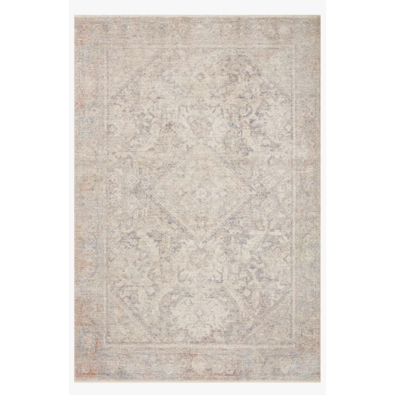 Loloi Carlisle Slate / Ivory Rug