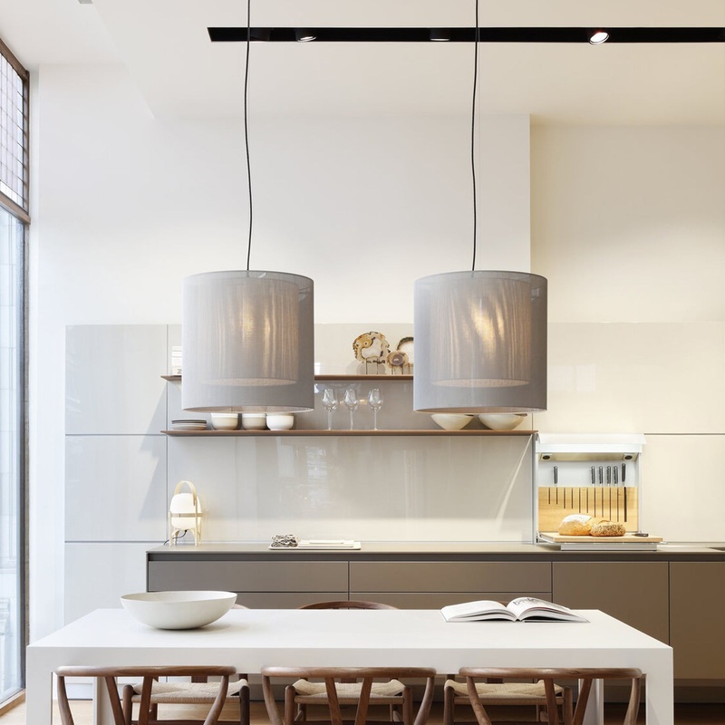 Santa & Cole Moar with Inner Shade Pendant Lamp