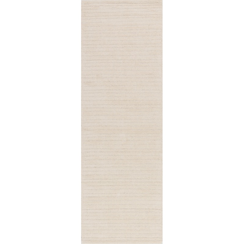 Southwest Striped Wool Rug | Beige