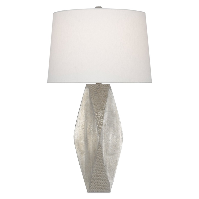 Zabrine Nickel Table Lamp
