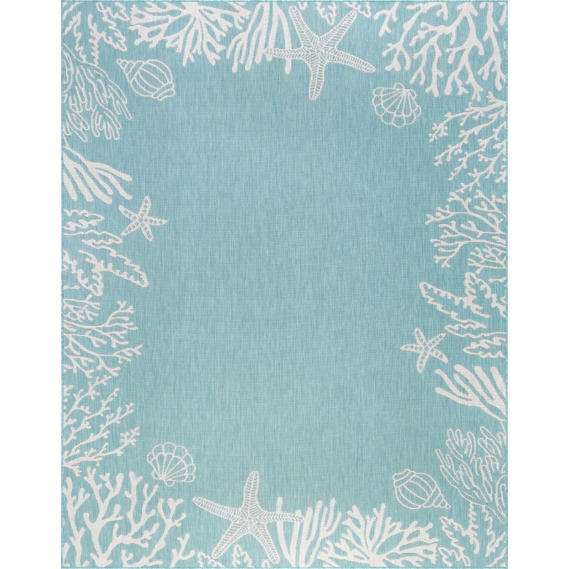 Eco-ECO15 Flat Weave Synthetic Blend Indoor/Outdoor Area Rug by Tayse Rugs