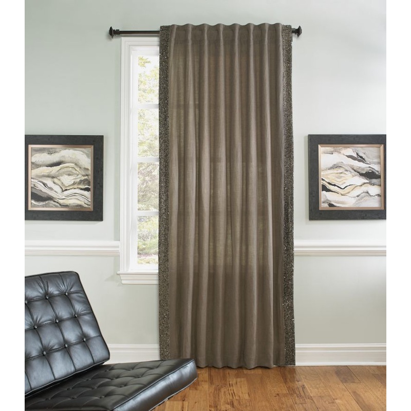 Ellie Grey Linen Panel