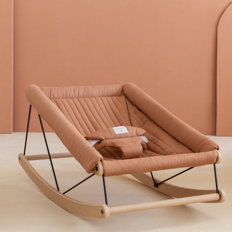 Growing Green Baby Bouncer – Sienna Brown