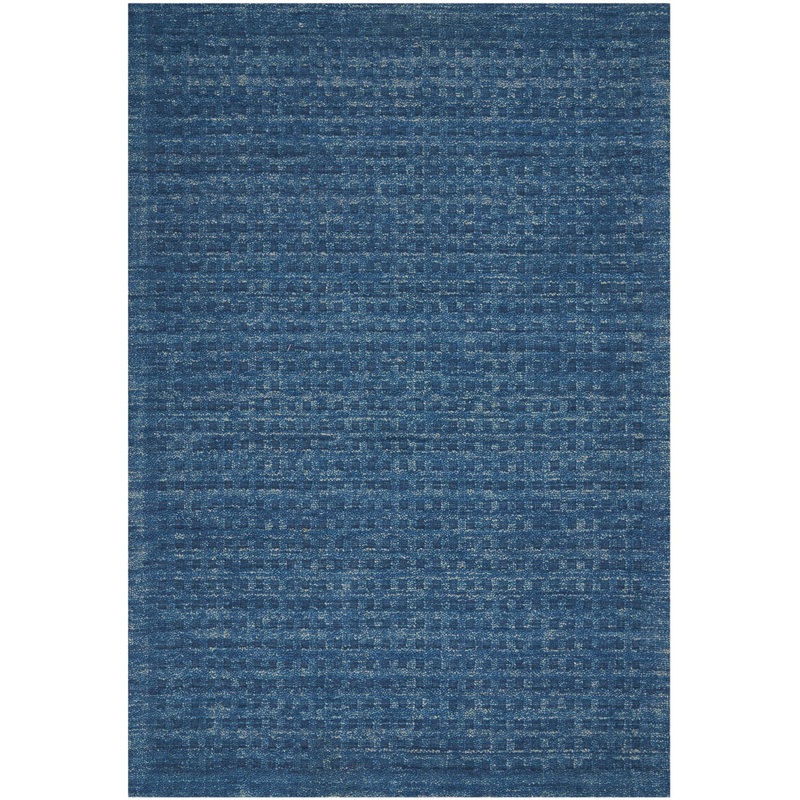 Nourison Marana 6’6″ x 9’6″ Navy Contemporary Indoor Rug