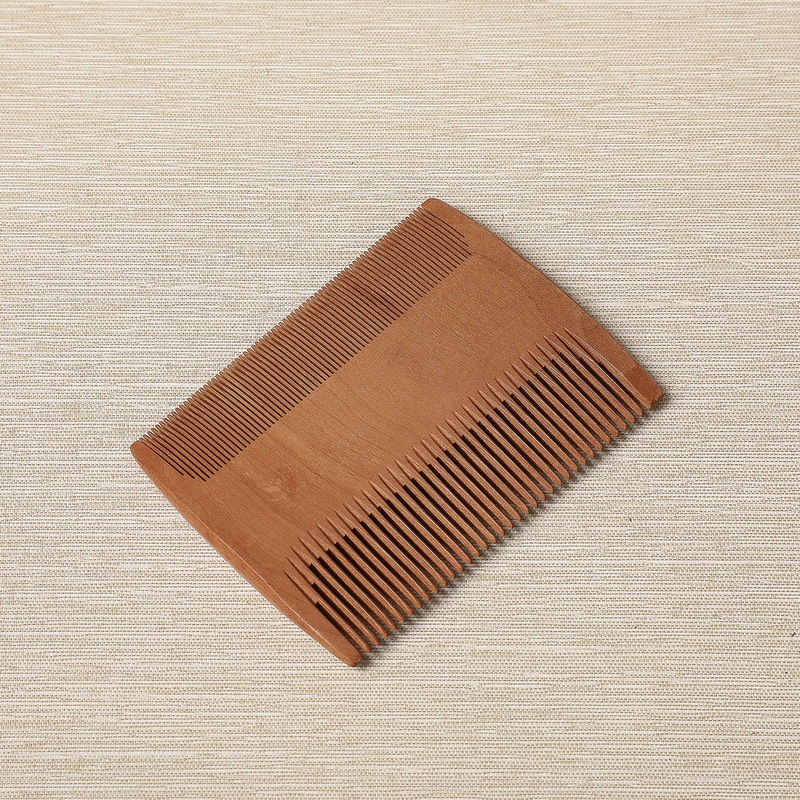 Gentle wood baby comb