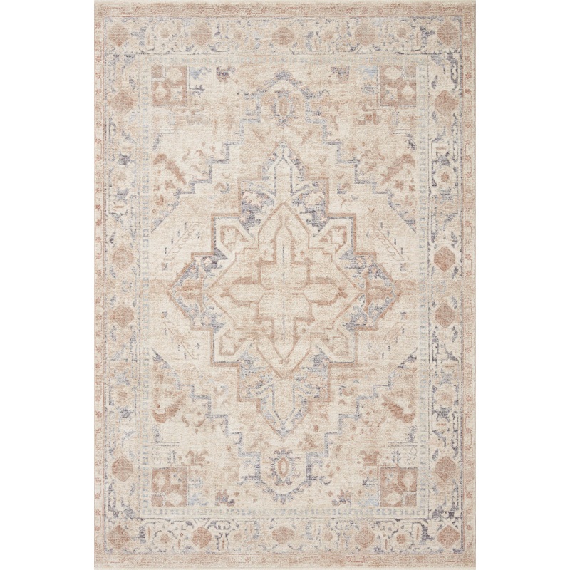 Loloi Carlisle CAR-02 Power Loomed Traditional Area Rug by Magnolia Home by Joanna Gaines x Loloi