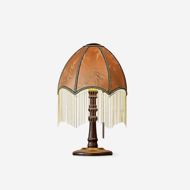Tassel Bead Table Lamp