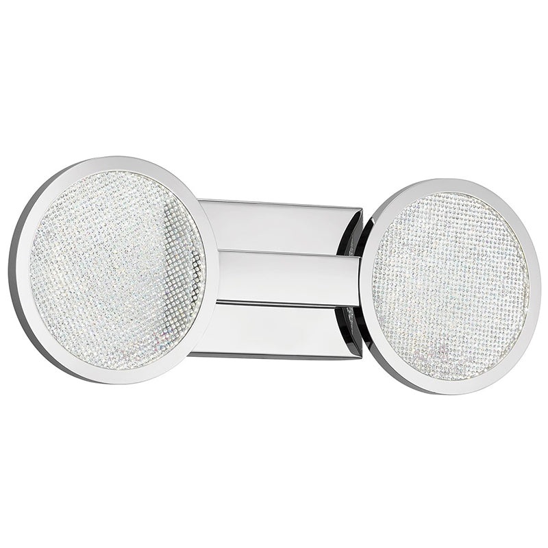 Elan 85062 Delaine 2-lt 19″ LED Vanity Light