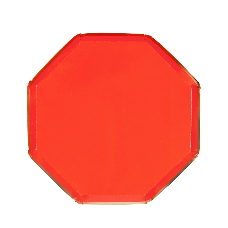 Red Side Plates