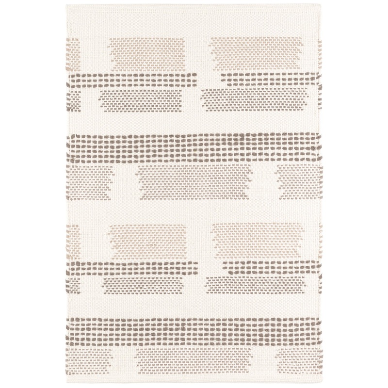 Tread Lightly Handwoven Cotton Rug | Grey